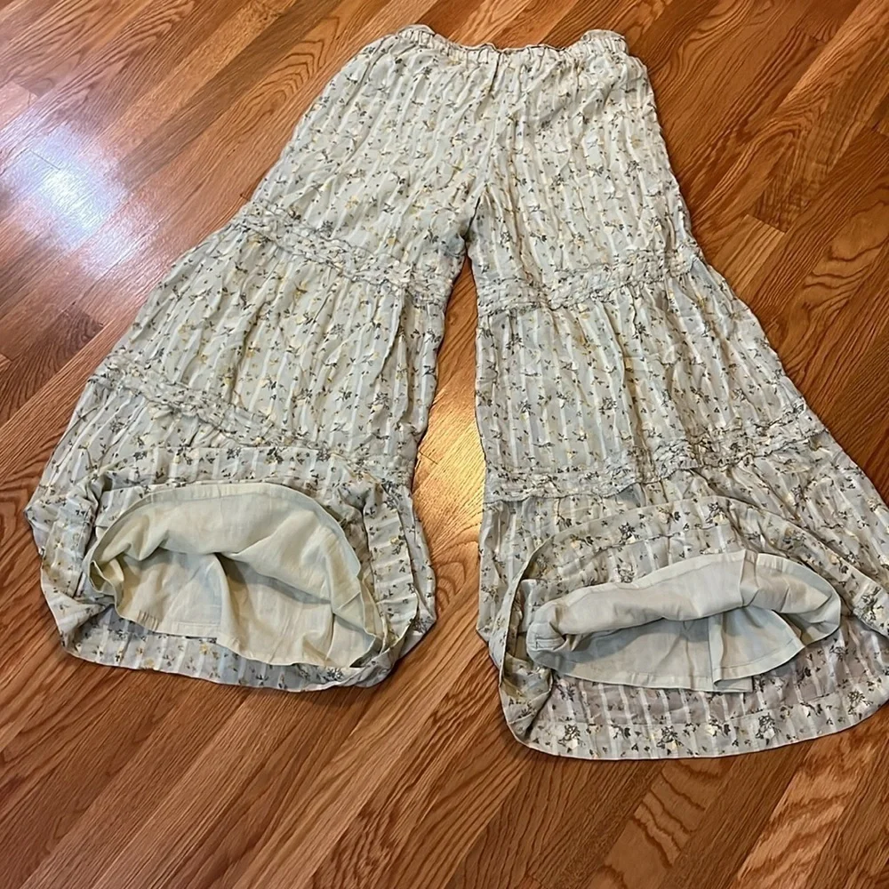 Free People Emmaline Tiered Pull-On Pants Size Small NWT